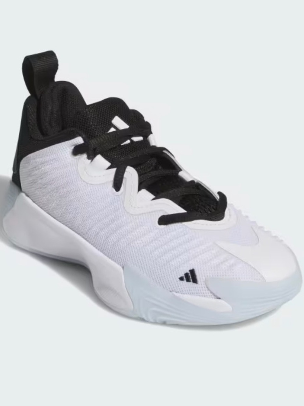 adidas Initiation J Kids White and Black Athletic Sneakers